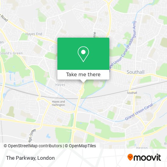 The Parkway map
