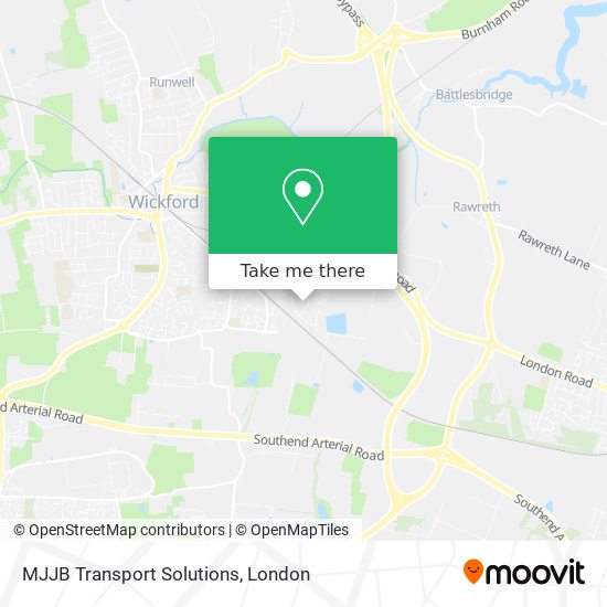 MJJB Transport Solutions map