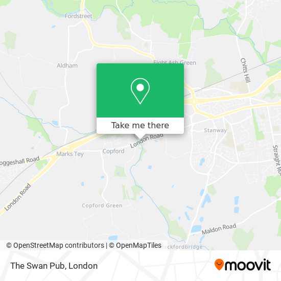 The Swan Pub map