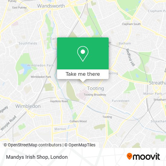 Mandys Irish Shop map