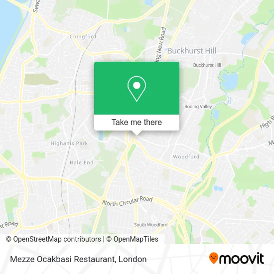 Mezze Ocakbasi Restaurant map