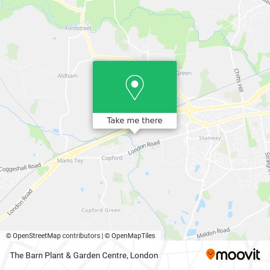 The Barn Plant & Garden Centre map