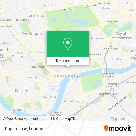 Paperchase map