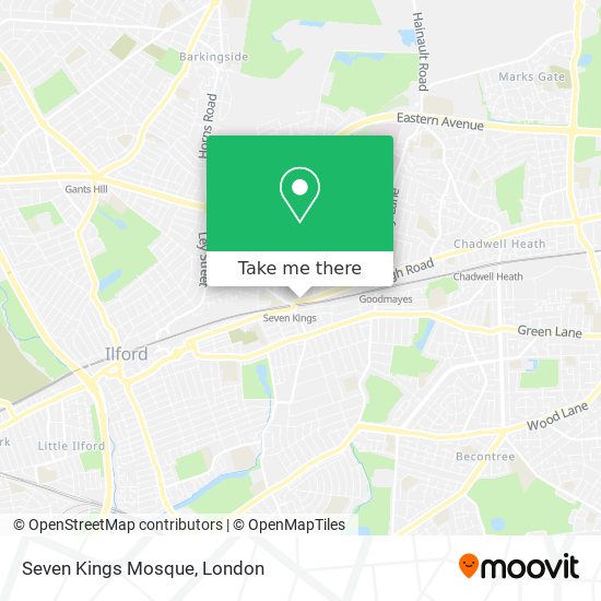 Seven Kings Mosque map
