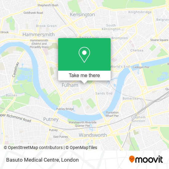 Basuto Medical Centre map