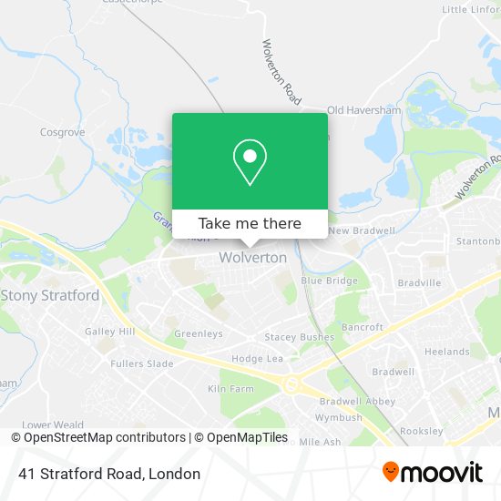 41 Stratford Road map