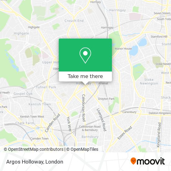 Argos Holloway map