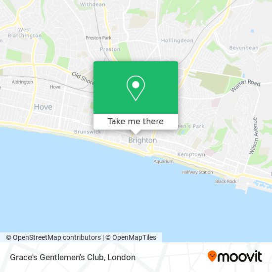 Grace's Gentlemen's Club map
