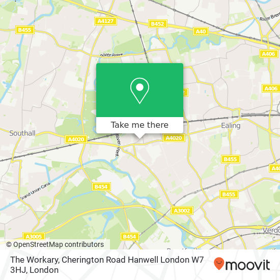 The Workary, Cherington Road Hanwell London W7 3HJ map