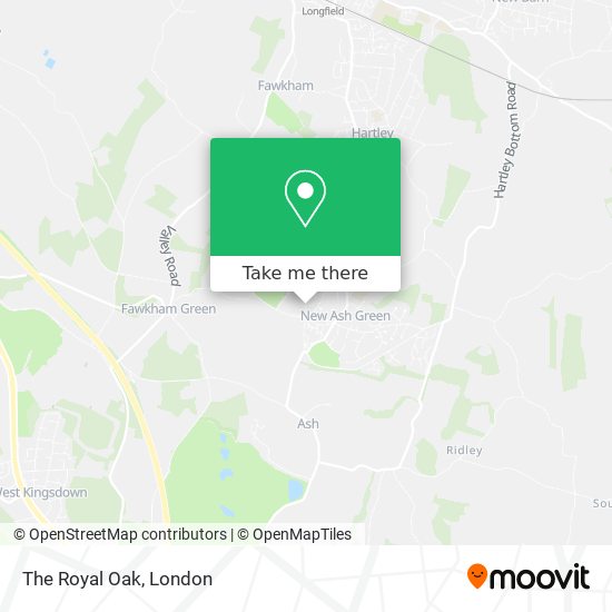 The Royal Oak map