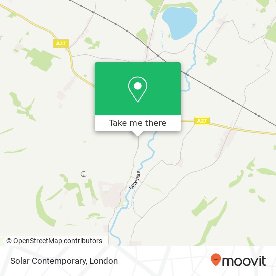 Solar Contemporary, Alfriston Road Berwick Polegate BN26 5 map