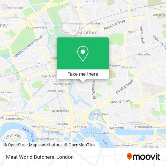 Meat World Butchers map