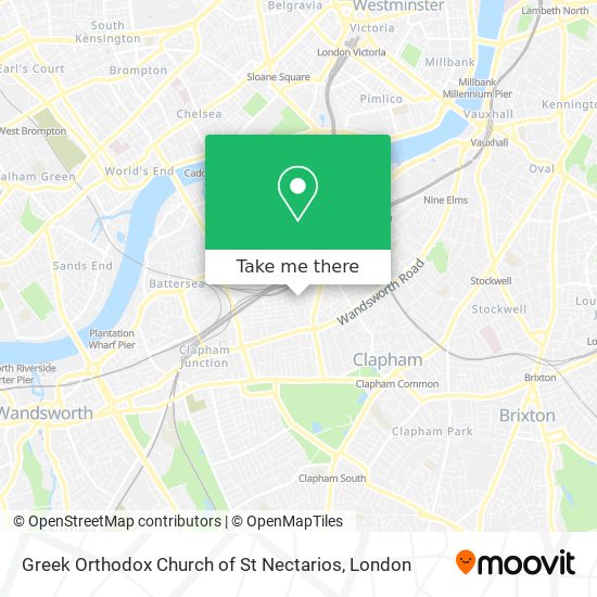 Greek Orthodox Church of St Nectarios map