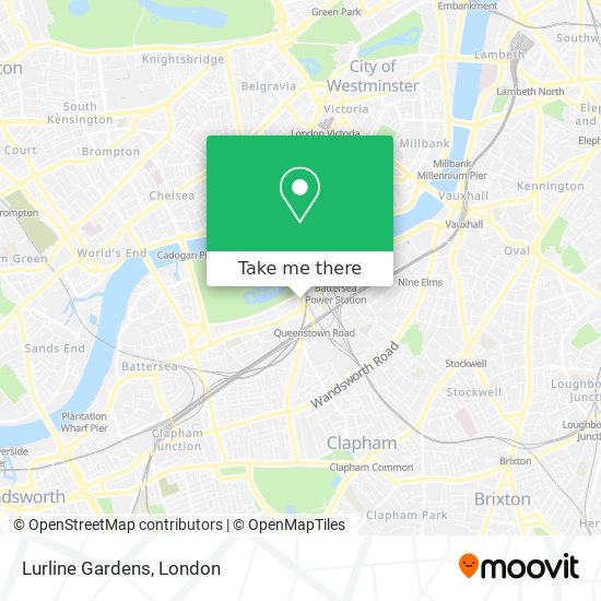 Lurline Gardens map