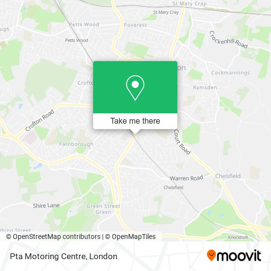 Pta Motoring Centre map