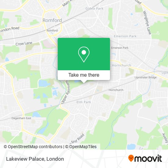 Lakeview Palace map