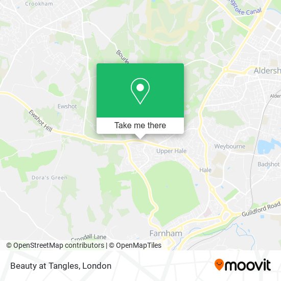 Beauty at Tangles map