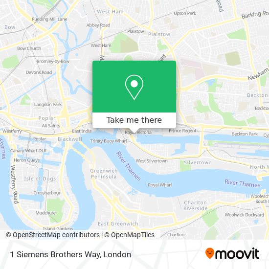 1 Siemens Brothers Way map