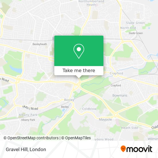Gravel Hill map