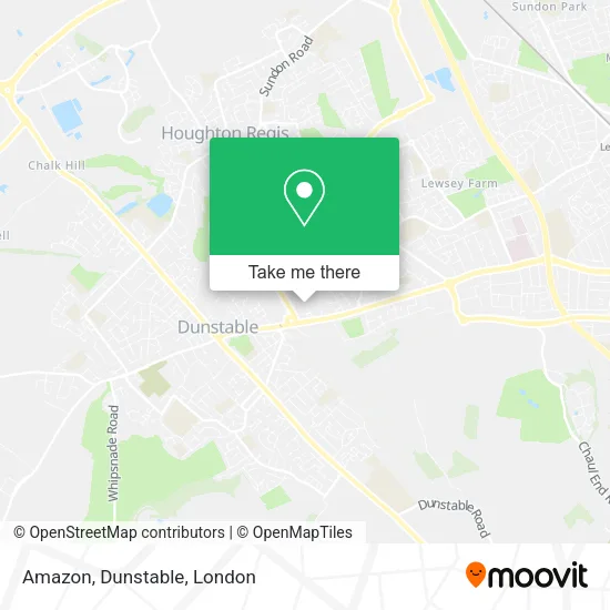 Amazon, Dunstable map