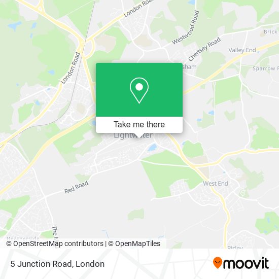 5 Junction Road map