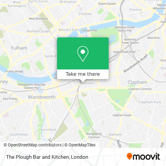 The Plough Bar and Kitchen map