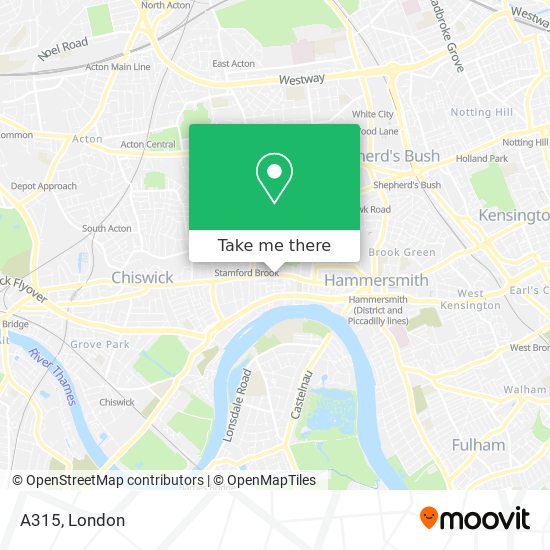 A315 map