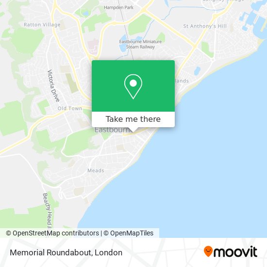 Memorial Roundabout map