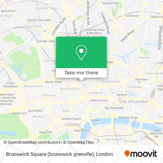 Brunswick Square (brunswick grenville) map