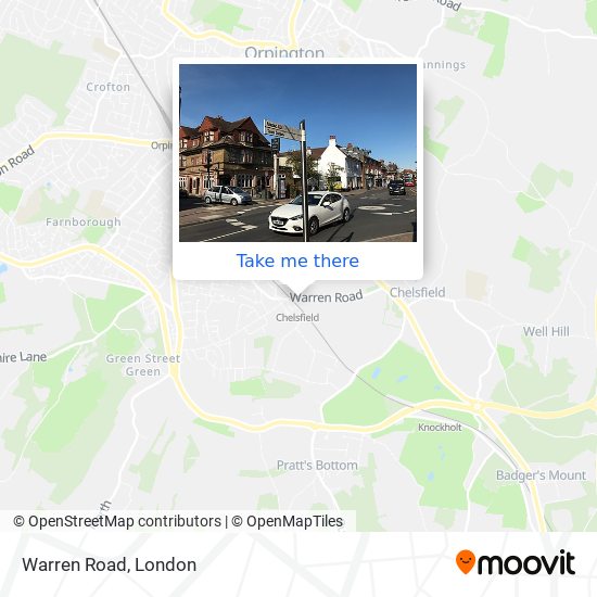 Warren Road map