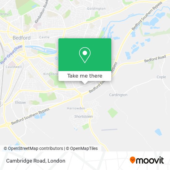 Cambridge Road map
