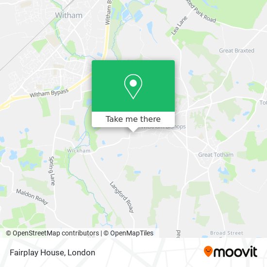 Fairplay House map