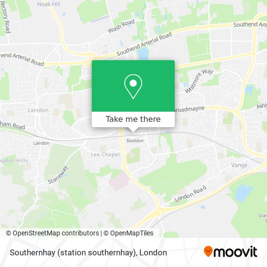Southernhay (station southernhay) map