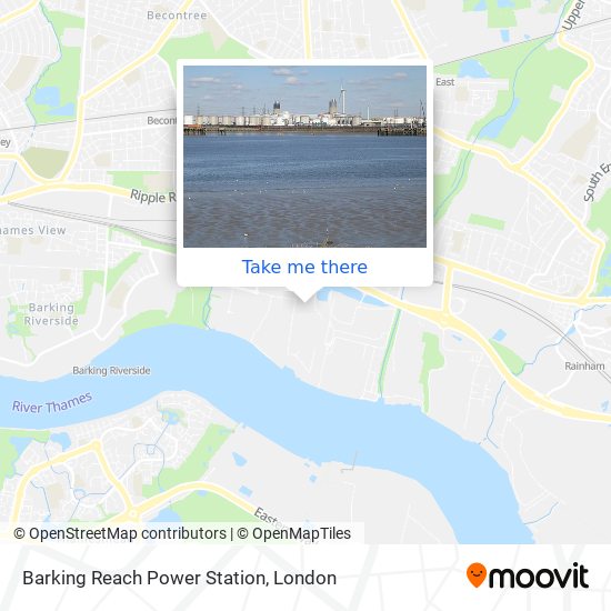 How To Get To Barking Reach Power Station In Dagenham By Bus Train Tube Or Dlr Moovit