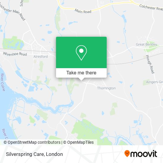 Silverspring Care map