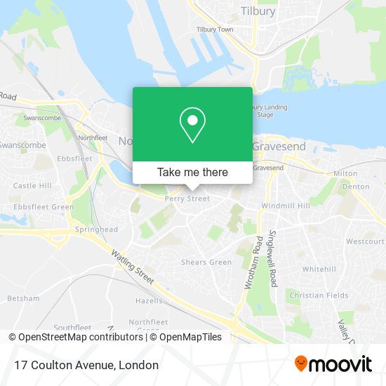 17 Coulton Avenue map