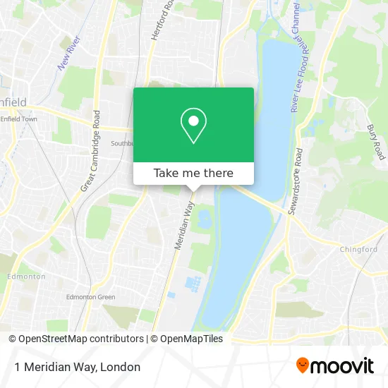 1 Meridian Way map