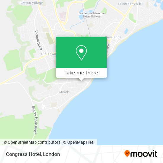 Congress Hotel map