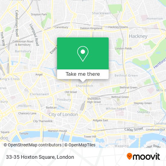33-35 Hoxton Square map