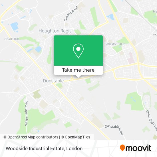 Woodside Industrial Estate map