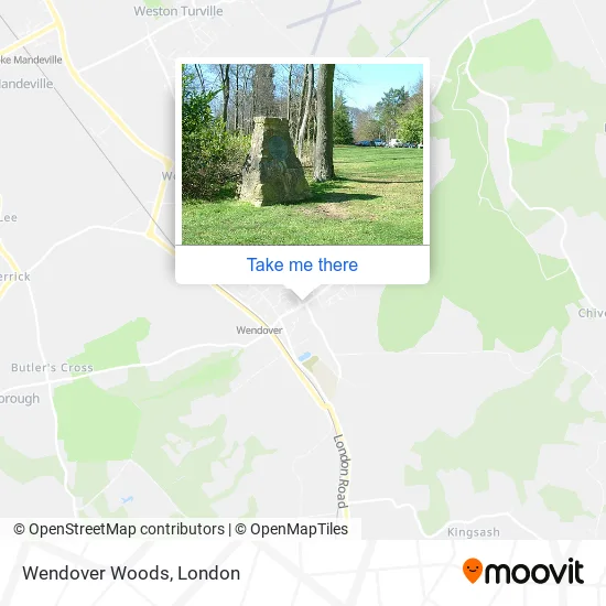 Wendover Woods map