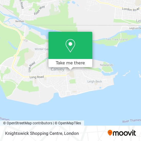 Knightswick Shopping Centre map