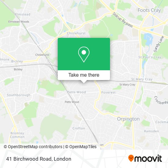 41 Birchwood Road map