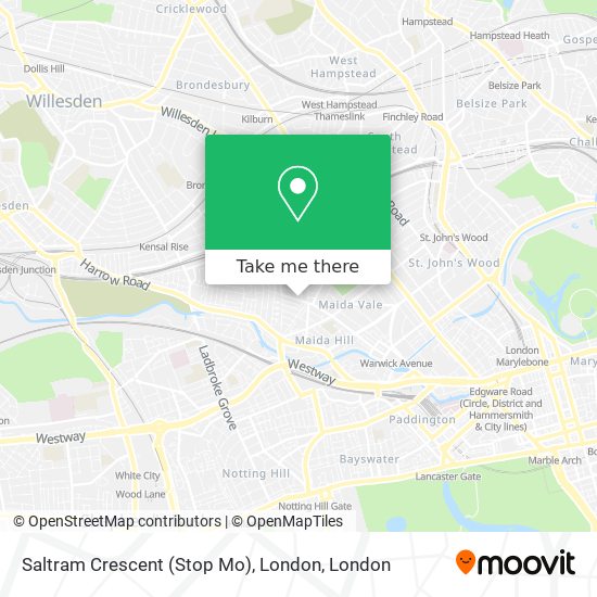Saltram Crescent (Stop Mo), London map