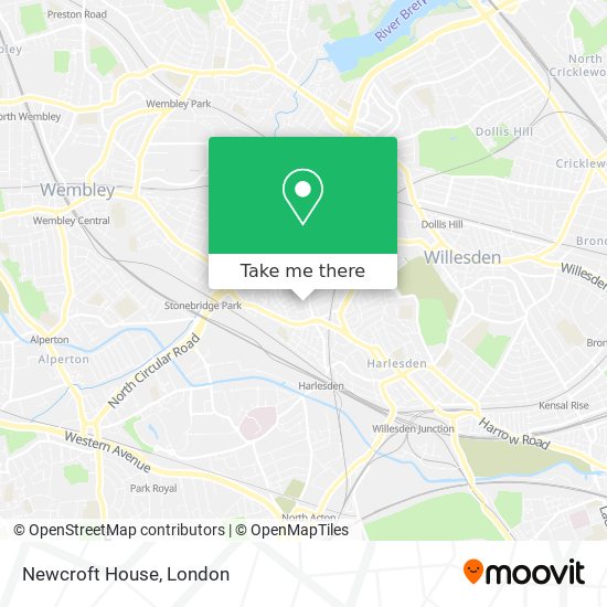 Newcroft House map