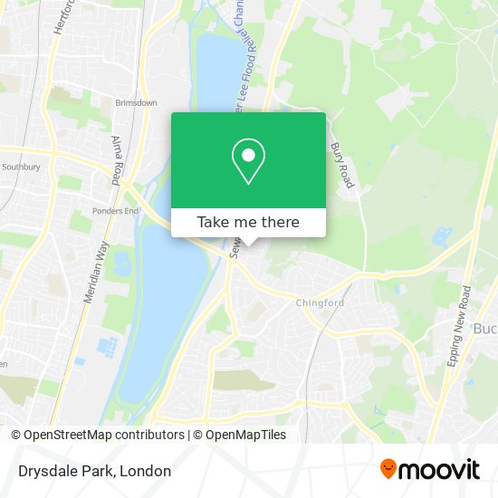 Drysdale Park map