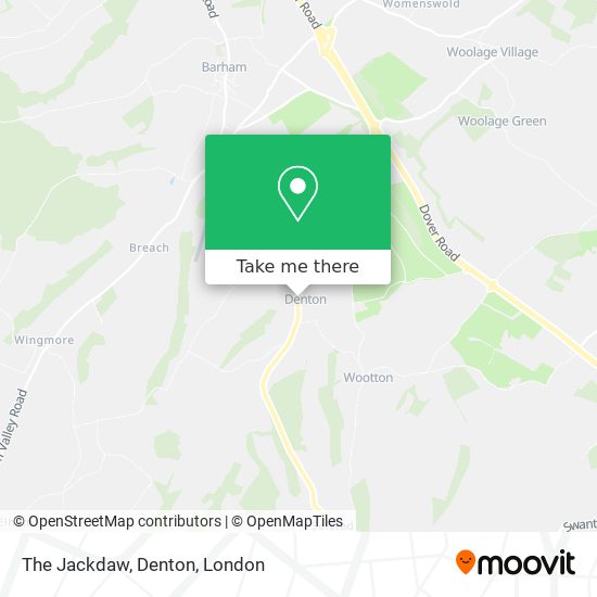 The Jackdaw, Denton map