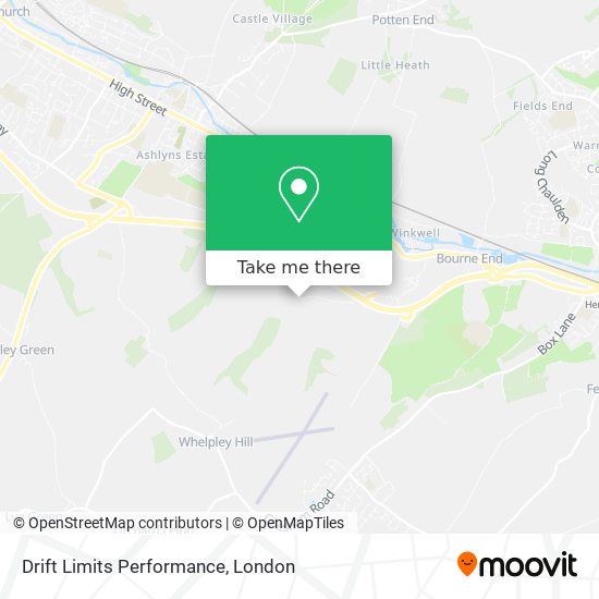 Drift Limits Performance map