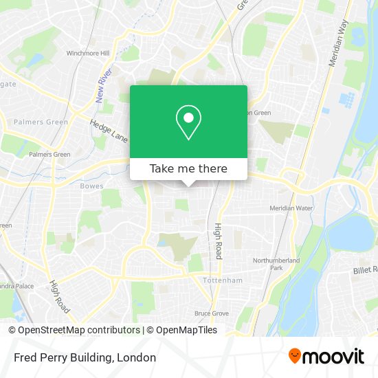 Fred Perry Building map