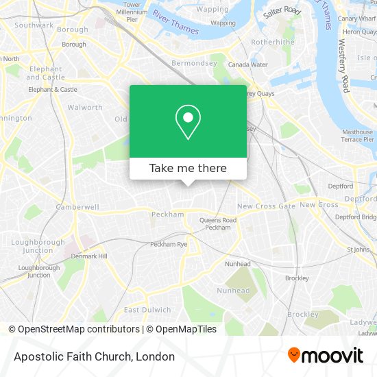 Apostolic Faith Church map